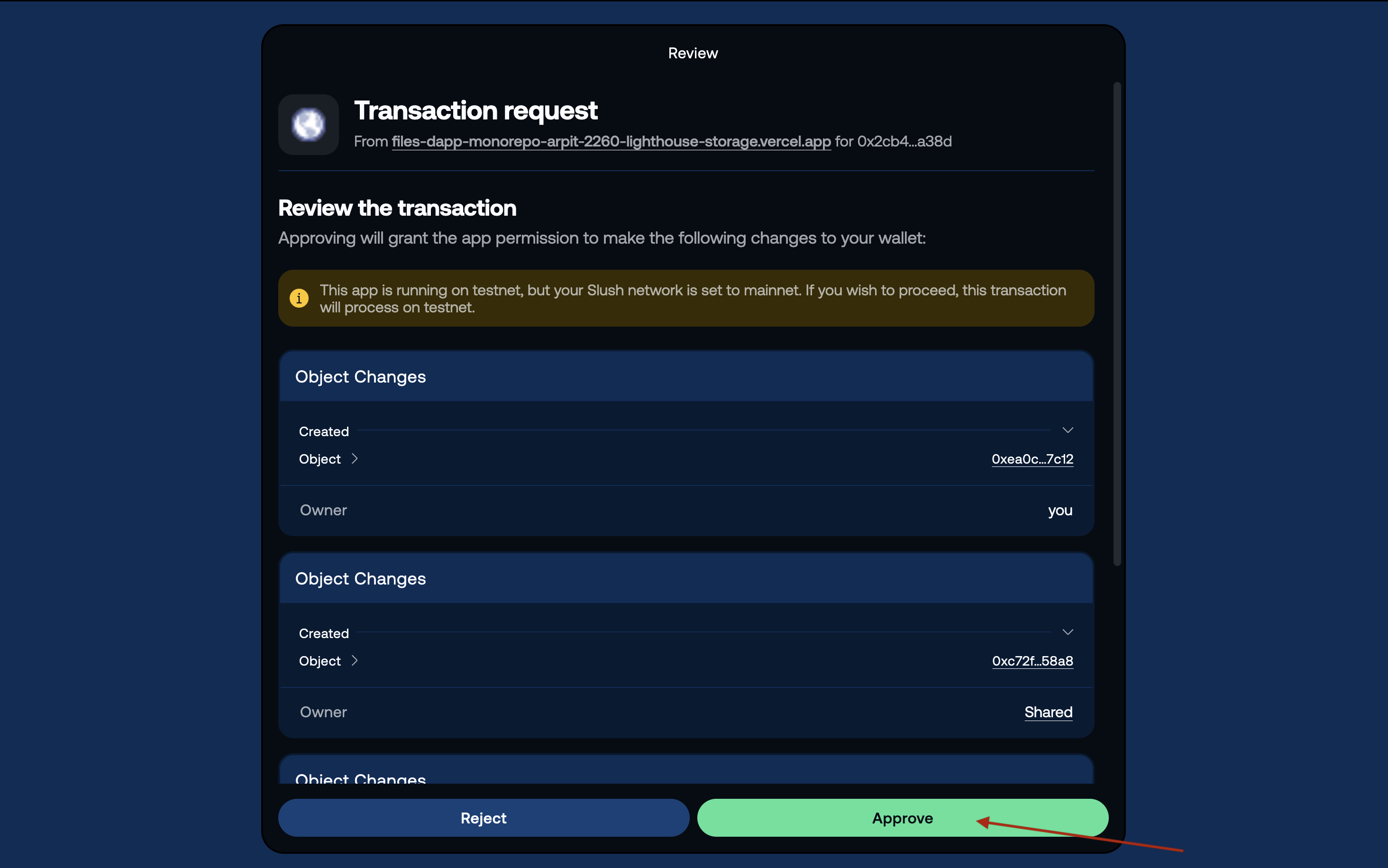 Sign Transaction